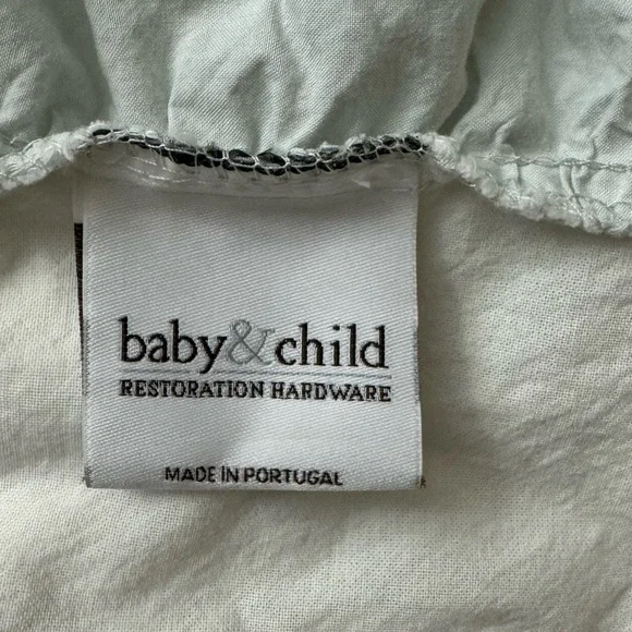 Restoration Hardware Crib Bed Skirt/Dust Ruffle - Picture 6 of 7